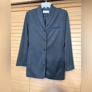TA Travis Ayers Blazer charcoal gray size 6